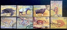 Malaysia 1979 Animals High values set of 8  to $10  fine used  picture