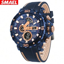 Reloj deportivo digital alarma elegante muñeca pantalla LED resistente al agua picture
