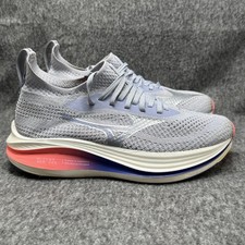 Mizuno Neo Zen Running Shoes Men's Size 8.5 Grey Black Knit Athletic Trainers picture