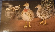 Australia Endangered Birds Special Edition Decimal $1.70 Stamp Set Pack picture