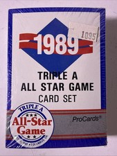 1989 PROCARDS - TRIPLE A ALL STAR GAME CARD SET - FACTORY SEALED - TODD ZEILE picture