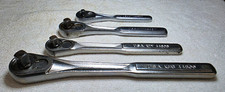 Vintage Craftsman USA 4pc Ratchets 1/4 3/8 3/8 Long 1/2 44807 44811 44808 44809 picture