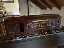 Antique Ives 184  Pullman Club Car Standard Gauge Prewar Tin Train 