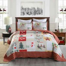 MarCielo Christmas Quilt Set Bedspread set B022 picture