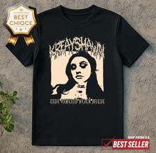Kreayshawn True Oakland Black Metal T-Shirt 9K0933 picture