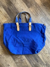 Vintage GAP Outfitters Canvas Leather Trim Weekender Tote Bag Hong Kong Nice picture