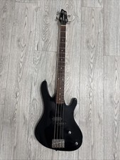 Washburn XB100 Bantam Series 4-String Guitar Black Read picture