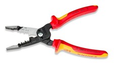 KNIPEX Tools 13 78 8 SBA Forged Wire Stripper 20-10 AWG-1000V Insulated, 8