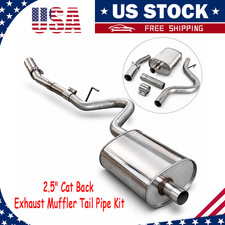 High Performance Exhaust Muffler Tail Pipe Kit For Ford F150 F-150 2004-2014 picture
