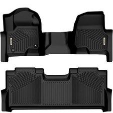 OEDRO Floor Mat Liner 3D TPE for 2017-2026 Ford F-250/F-350 Super Duty Crew Cab picture