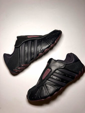 adidas The Whitaker Group Ghost Moto Low W Hook & Loop Black Burgundy KH8149 picture