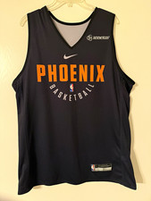 Nike Phoenix Suns Annexus #0 NBA Basketball Jersey Size L Black/Orange picture