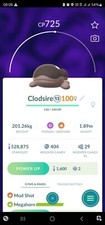 Clodsire ( Paldean Wooper Evolution ) Pokemon Fast Same Day Go picture