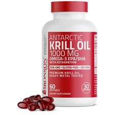 Antarctic Krill Oil 1000mg with Omega-3s EPA, DHA and Astaxanthin picture
