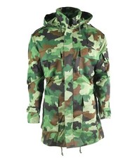Original Serbian army field Jacket special forces woodland camo combat parka NEW picture