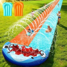 50FT Extra Long Slip Lawn Water Slide for Kids Adults, XXXL Giant Heavy Duty Out picture