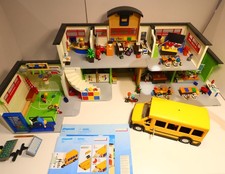 Playmobil Furnished School/Bus/Class Lot City Life 9453 5940 9809 9454 9455 9456 picture