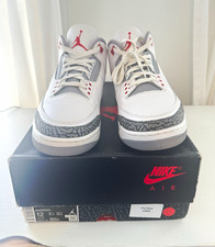 Jordan Air Jordan 3 Retro Fire Red Elephant Print Leather/2023/OG Box/VNDS picture