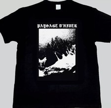 Paysage d_Hiver T-Shirt black metal, gift for fan picture