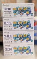Bentgo Prep 90-Piece Food Storage Set, High Tide Collection picture