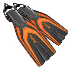 SEAC Style S Diving Fins Scuba Diving & Diving, Orange picture
