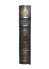 SEALED President JOHN F KENNEDY Profile of Power RICHARD REEVES Easton Leather picture
