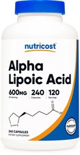 Nutricost Alpha Lipoic Acid - 600mg Per Serving - 240 Capsules picture
