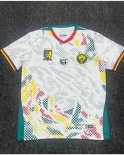 Fourteen Cameroon Soccer Jersey Multicolor White  Men's Fan Shirt picture