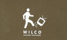 Vintage 2005 Men’s Small WILCO Kicking Television Tour Olive Drab Cotton T-Shirt picture