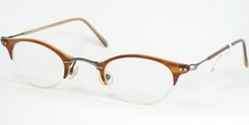 Vintage Max. SIEGEL CLIFFORD 705 BROWN TRANSPARENT EYEGLASSES FRAME 40-26-140mm picture