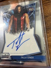 2026 Topps Chrome WWE Talla Tonga AUTO REFRACTOR RC picture