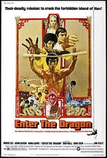 ENTER THE DRAGON Movie Poster Kung-Fu  picture