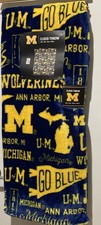 Michigan Wolverines Northwest Cloud Throw Blanket Maize Blue 60x70 NWT picture