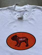 Vintage VTG '90s Wilco Bulldog Band Tee Shirt BL1323 picture