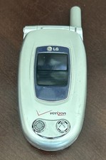 Vintage LG VX6000 Verizon Silver Cell Flip Phone picture