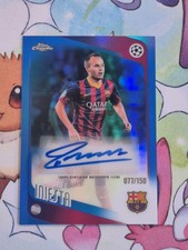 2025 Topps Chrome UEFA #CLA-AI Andres Iniesta [Blue] Legends Autograph #'d/150 picture