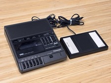 🌟 VTG Panasonic RR-830 Cassette Transcriber Recorder RP-2692 Pedal • Tested picture