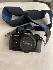 Yashica fx-3 super 35 mm slr w/ml 50mm 1:19 with black leather camera case picture
