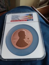 2025-D Lincoln Omega Privy Ascension 1C Copper RD Business Strike Denver USA picture