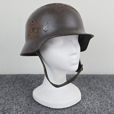 Vintage Finnish M55 M40 Style Steel Military Helmet Liner Chinstrap Finland picture