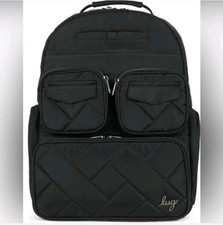 Lug Legacy Puddle Jumper Backpack in Midnight Black NWT Rare Discontinued New  picture