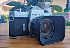 ASAHI PENTAX Spotmatic SP with 28mm F/3.5 M42 Lens And Takumar Lens Shade picture
