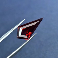 Elegant Kite Cut 12.40 Ct GIE Certified Natural Burmese Red Ruby Loose Gemstone picture