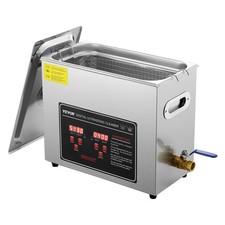 VEVOR 6L Ultrasonic Cleaner with Timer Heating Machine Digital Sonic Cleaner picture