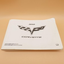 Chevrolet Corvette Owner Manual 2010 OEM Car Guide Book GM 25895343 White picture