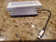 USB C Hub Multiport Adapter - QUUGE 9 in 1 Docking Station Dual Monitor with ... picture