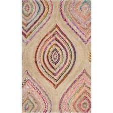 SAFAVIEH Cape Cod CAP605A Handwoven Natural / Multi Rug picture