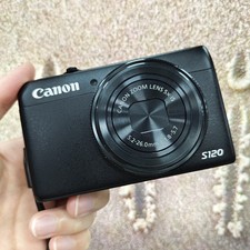 95%new Canon PowerShot S120 Digital Camera 12.1 MP 5x Optical Zoom Black picture