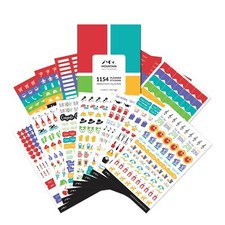 Mountain Planner Stickers. Cute Calendar Tabs for Productivity & Goals. 1154 CT picture