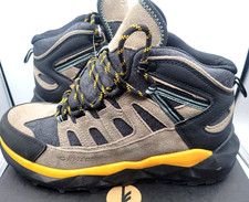 HI-TEC REVIVE ORTHOLITE HIKING BOOTS TAN/YELLOW MENS SZ 8 STYLE CH80285M-TY picture